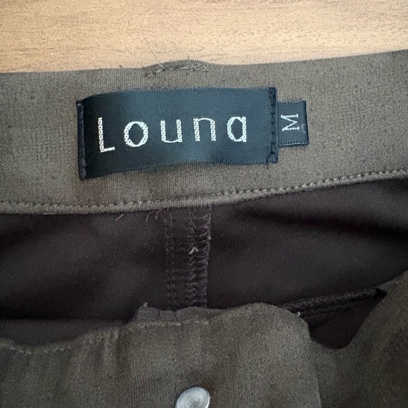 Women's Olive Jeans - Picture 2 of 2